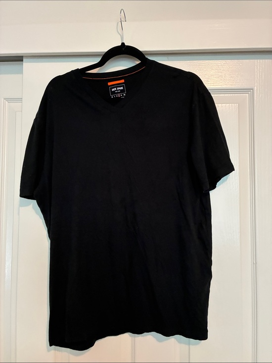 Jack Spade Other - Jack Spade Black V-Neck Short Sleeve Tee